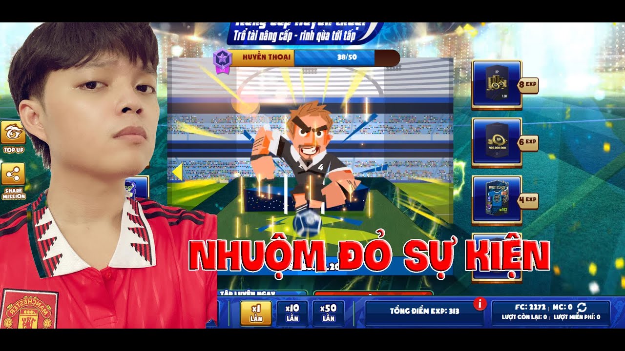 Vợ Mất 2 Triệu Lê Phát Chơi Thử 500 Vòng Nâng Cấp Huyền Thoại | Vũ Liz Fifa Online 4