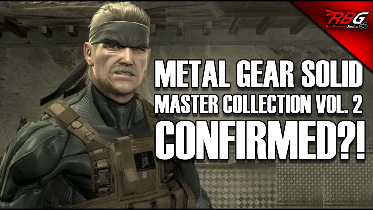 MGS Master Collection Vol. 2 expectations : r/metalgearsolid