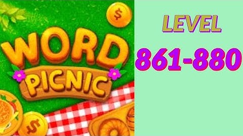 Word Picnic Fun Word Games level 861 880 answers gameplay androi ios new latest addictive word puzzl