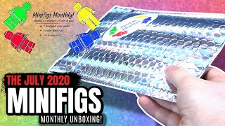What's inside the Minifigs Monthly Subscription for July 2020?
