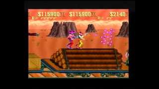 NOSTALGAMER: Sunset Riders 2 Player Playthrough Part 6 From Stage 5 Start To End (No Commentary)