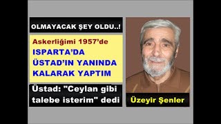 Üzeyir Şenler: Üstad’ın o derslerini anlatamam! Anlatılmaz o dersler! Resimi