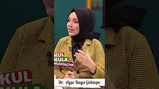 Kul Kula Muhtaçtır. Aile Çatısı Programı. Dr. Ayşe Kaya Göktepe Anlatıyor.