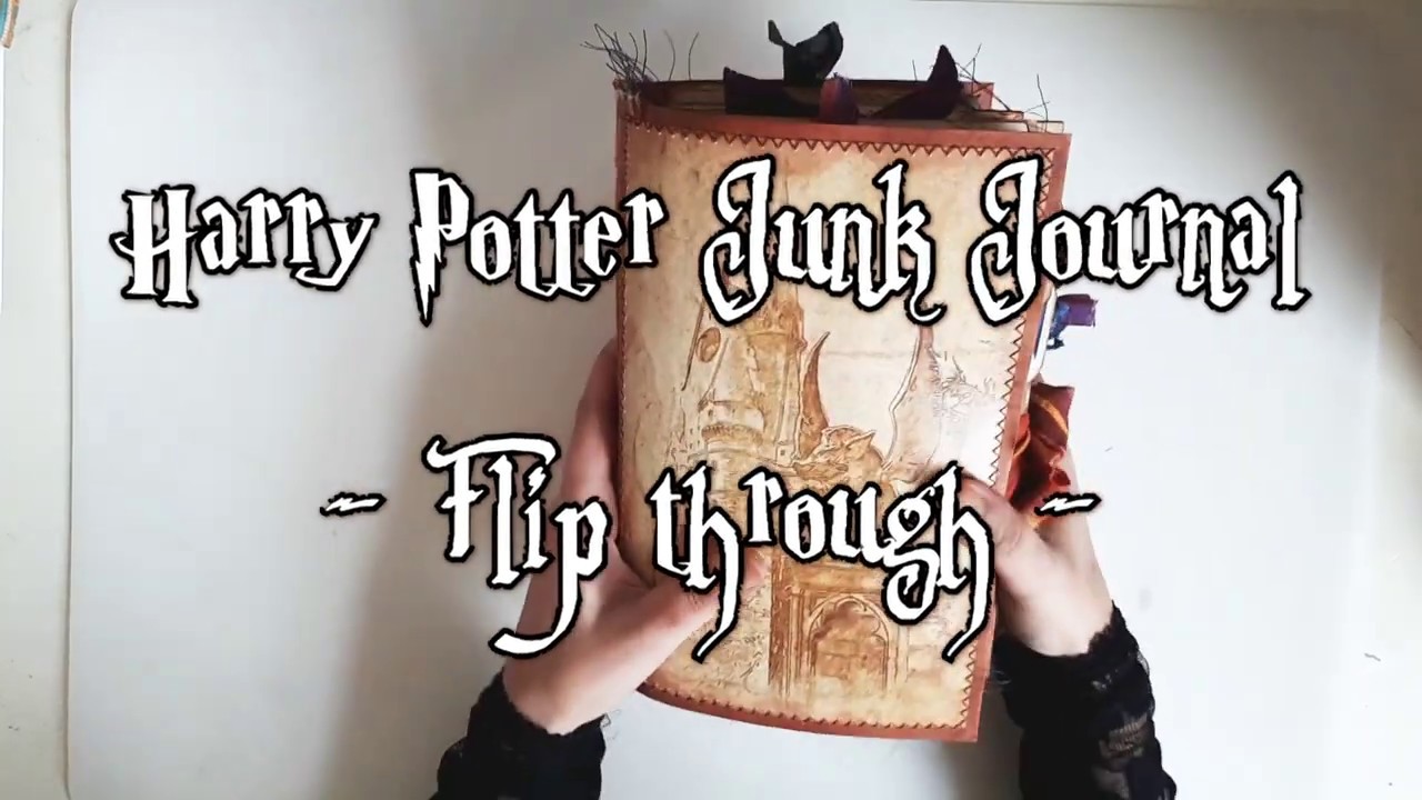 Harry Potter Junk Journal - Flip through