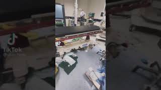 غرفة العمليات بعد حالة خطيرة