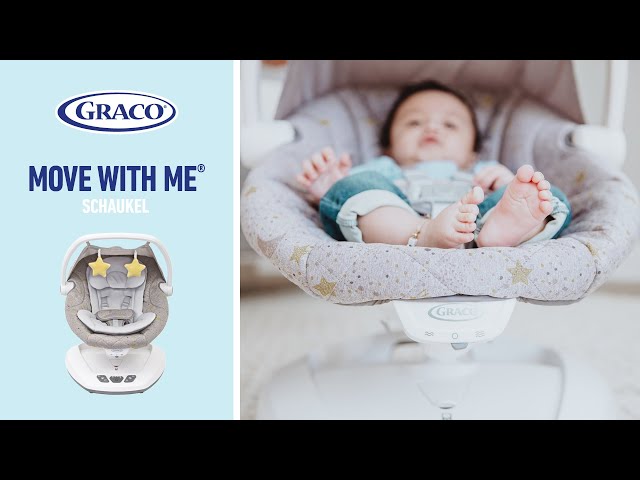 Graco Move with Me | Die kompakte Babyschaukel für Zuhause und unterwegs -  YouTube