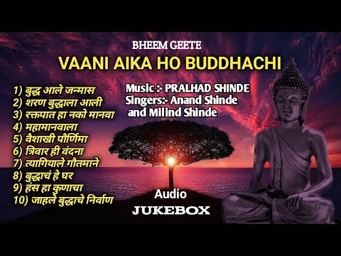 Vaani Aika Ho Buddhachi  Best Bhim Geete   Audio Jukebox  Anand Shinde Milind Shinde  Tathagat