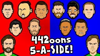 ⚽️442oons 5-A-SIDE⚽️ Feat. Ronaldo, Messi, Suarez, Neymar, Stobbart and Dunscombe!