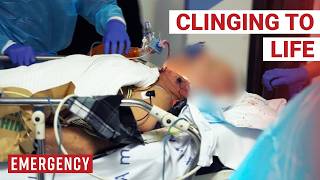 Risky Procedure To Save Man Shot In Neck | Emergency