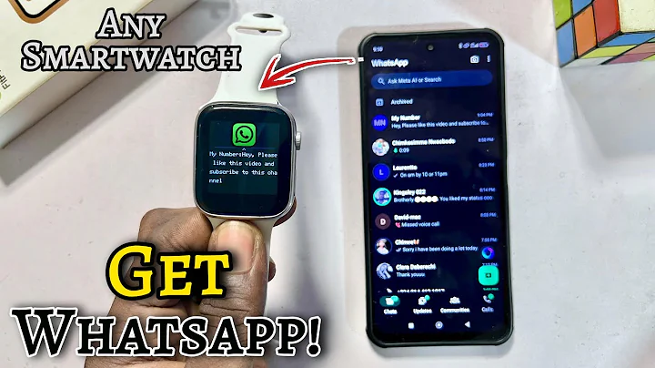 How to Get WhatsApp on Any Smartwatch | Activate WhatsApp Messages in Smartwatch