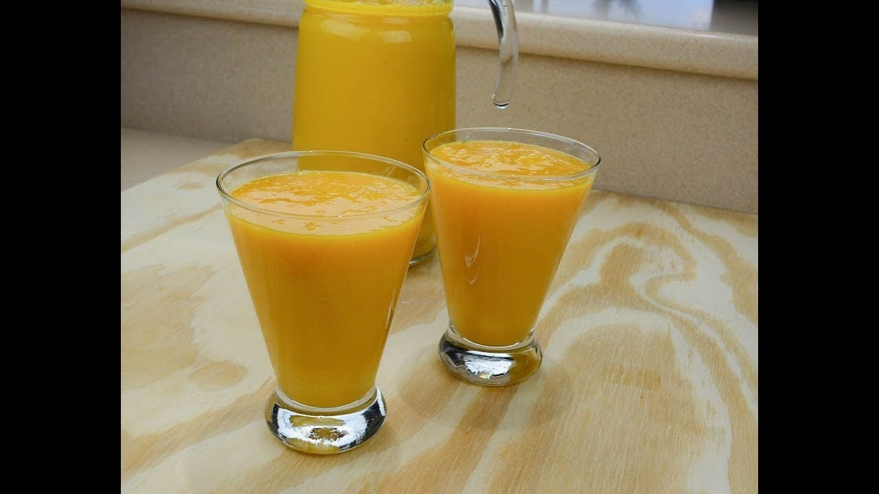 Calorias del jugo de mango