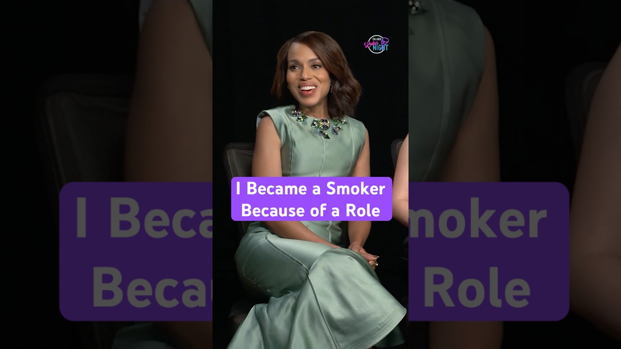 does kerry washington smoke cigarettes Kerry Washington on the Role That Turned Her Into a Smoker