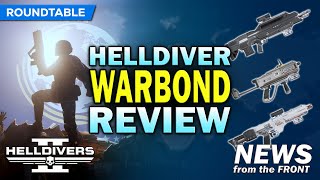 Helldivers review the deadly Polar Patriot weapons!