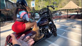 I TOOK A ONLYFANS STAR⭐️ FOR HER FIRST MOTORCYCLE RIDE 👀 #theyknowyktv