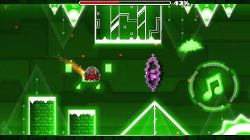 "OuterSpace" (Fire Gauntlet - Level 1) by Nicki1202 100% (3 coins with guide) | Geometry Dash 2.11