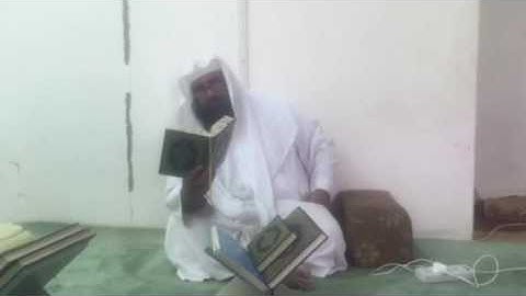 دحيم بن محمد تلاوة من سورة مريم ١٤٣٨هـ