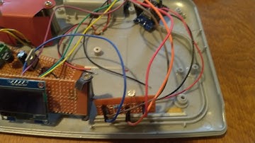 Wemos D1 mini Oled 128x64 ldr NTP clock mod