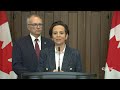 Conservative MPs hold a news conference in Ottawa – June 18, 2026