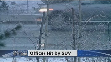 CHP Officer Struck By Vehicle While Clearing Accident On Interstate 80