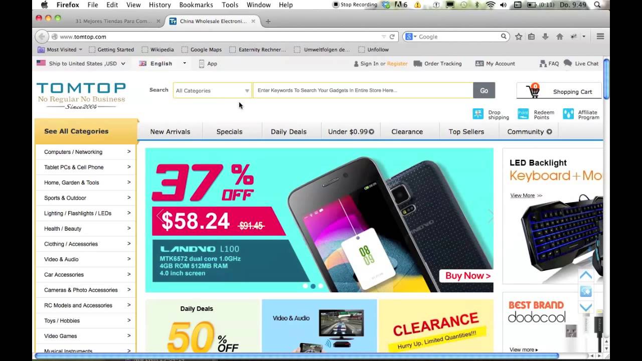 Las Mejores Ofertas En mi anterior artículo te expliqué los pasos para importar productos desde China (léelo haciendo click en el botón azul de abajo), y hoy voy a enseñarte las mejores páginas para comprar en China.