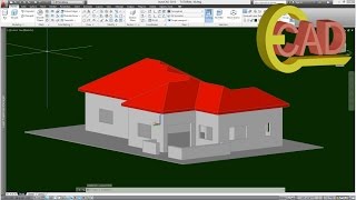 3D HOUSE MODELING IN AutoCAD