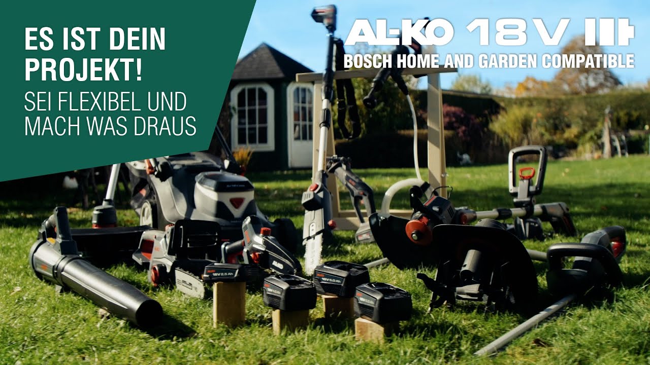 AL-KO 18 V BOSCH HOME AND GARDEN COMPATIBLE Akku-Ladegerät C50 Li, 3 A