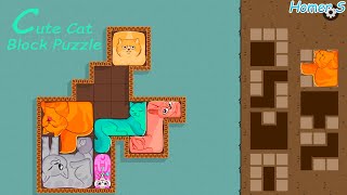 Cute Cat Block Puzzle -  Logic Game with Tetris Like Blocks (Androids, iOS)