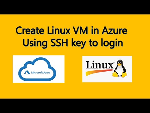 Create Azure Linux VM using SSH Key to login | #CloudLearnerPro