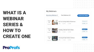 What Is a Webinar Series & How to Create One
