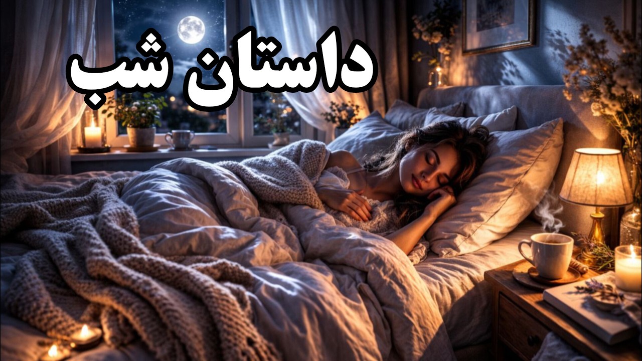 🌙✨ خواب راحت با داستان شنیدنی : راز شب بارونی : حکایتی از قصه‌های کهن شرق ✨🌙