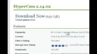 Smaller AVI size with HyperCam