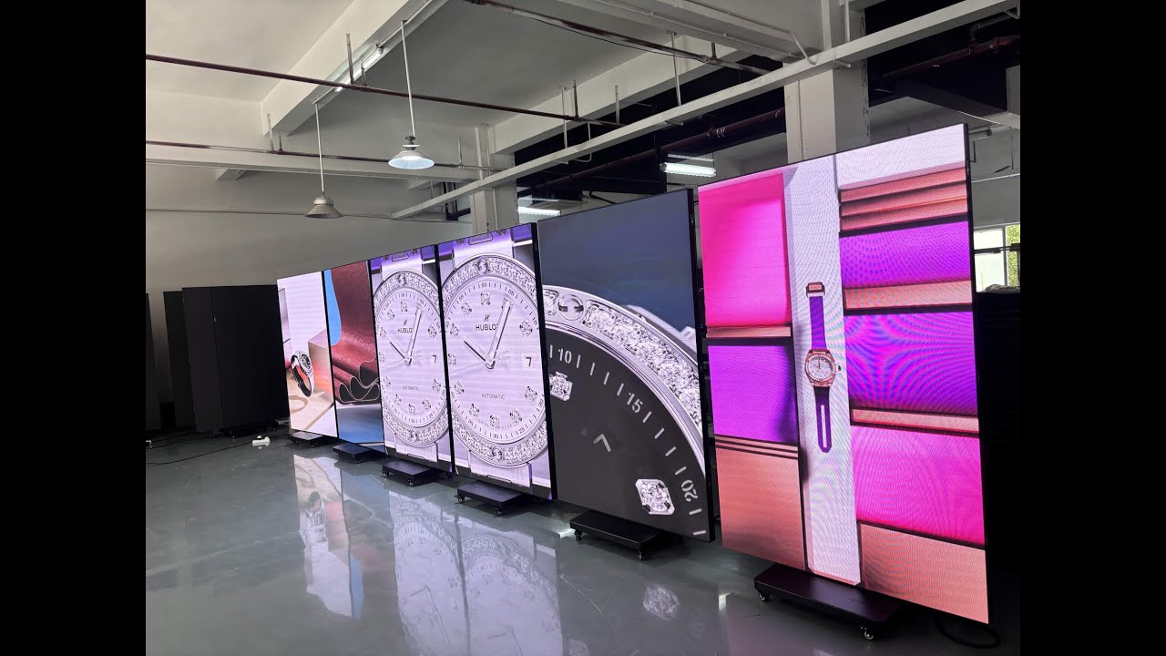 Translumens Latest design for Tri-Fold Poster LED Display