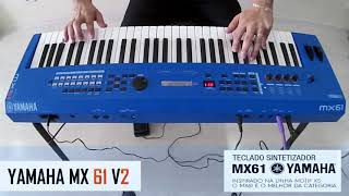 : YAMAHA MX61 V2 , DEMO NA CLASSIC KEYBOARDS , COM EVERTON