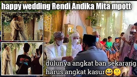 hadiri acara akad nikah Rendi Andika & Mita mpott