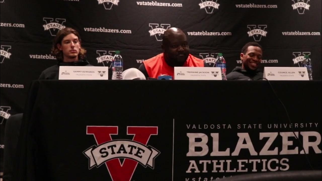 2023 First Round Valdosta State Football Press Conference Nov 18 2023-first-round-valdosta-state-football-press-conference-nov-18