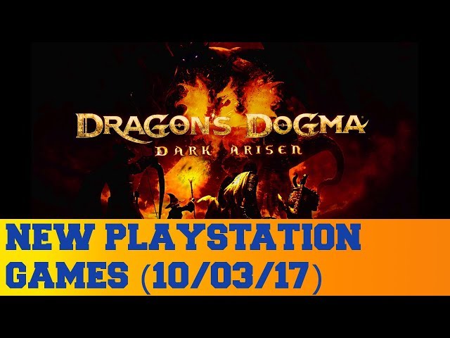 New PlayStation Games for October 3rd 2017