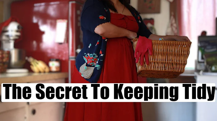 The Secret of a Tidy Home || clean with me & chat ...