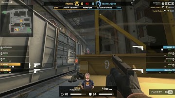 KRIMZ 4K with 1v2 clutch vs Liquid [ pistol round ]