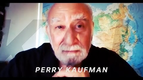 2021 Algo Trading Conference - Introducing Perry Kaufman