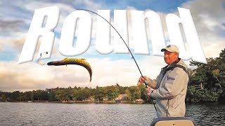 Catching 'Self Releasing Fish' at Round Lake, Hayward WI