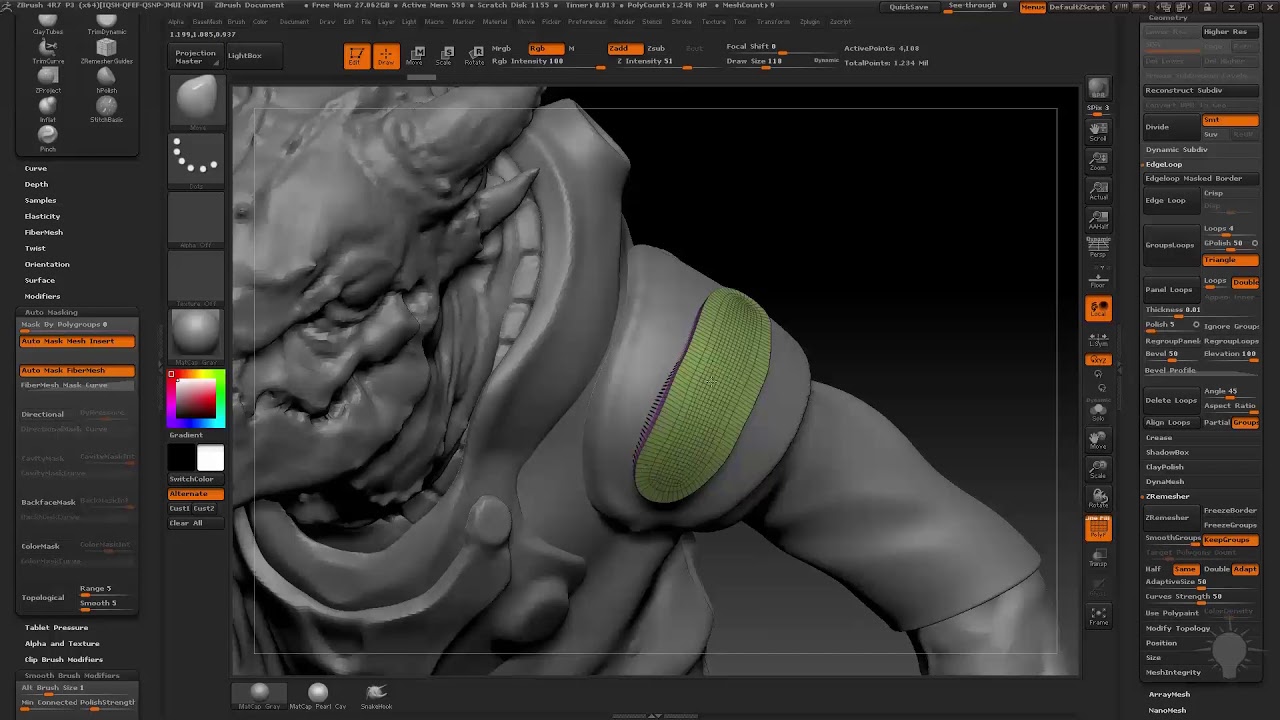 gumroad intro to zbrush part 2 by michael pavlovich