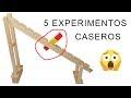 5 ASOMBROSO EXPERIMENTOS CASEROS Y TRUCOS QUE TE SORPRENDERÁN (LIFEHACKS)
