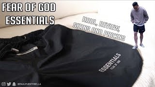 Fear of God Essentials Fall 2019 (Clothing Haul and Review)