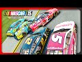 Big wreck on the pace lap  nascar 15 career ep 10