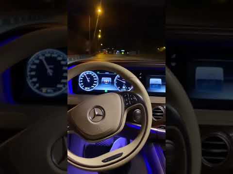 Araba#snap |MERCEDES S350| gece yolculuğu#shorts