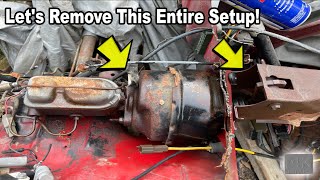 1974-1978 Ford Mustang II Brake Booster Master Cylinder Removal, Brake Pedal Removal,  Pinto Bobcat?