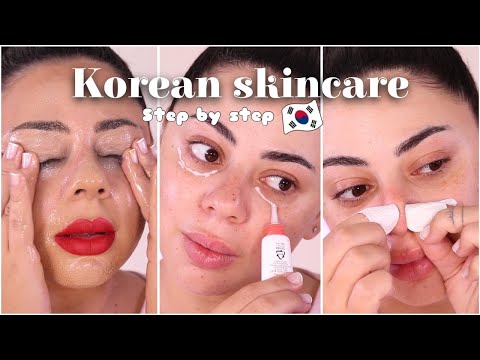 حولت بيتي الى صالون كوري عناية عميقة بالبشرة على الطريقة الكورية خطوة بخطوة