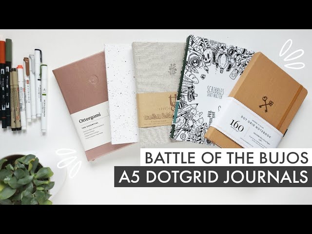 The Ultimate Comparison of 160gsm Bullet Journal Notebooks