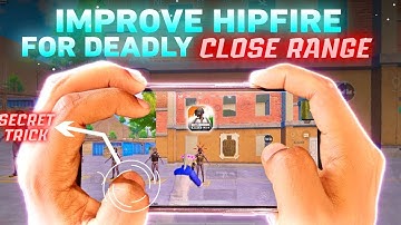 How To Improve Close Range In Bgmi/Pubg  | Improve your Hipfire Accuracy | Close range Sensitivity