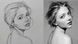 The Loomis method is a fantastic approach to portrait drawing ! Durga painting studio